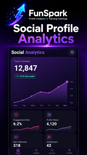 Followers Insights - FunSpark Screenshot 0