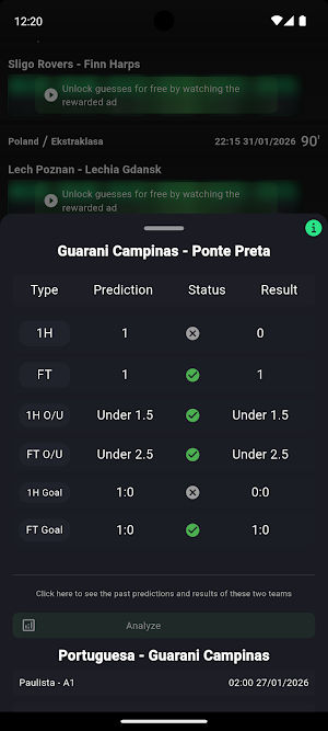 Match Prediction - Goal365 Screenshot 0