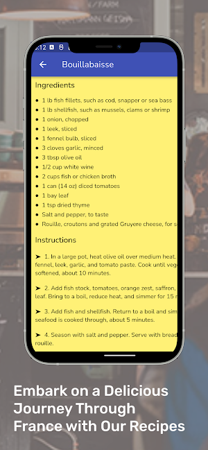 French Recipes Screenshot 3
