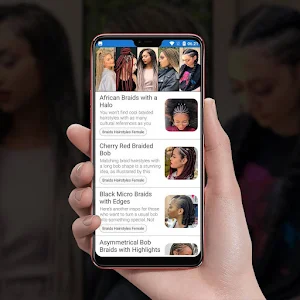 150+ Braids Hairstyles Female Screenshot 3