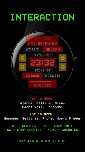 NukaBot 2000 Watch Face Screenshot 3