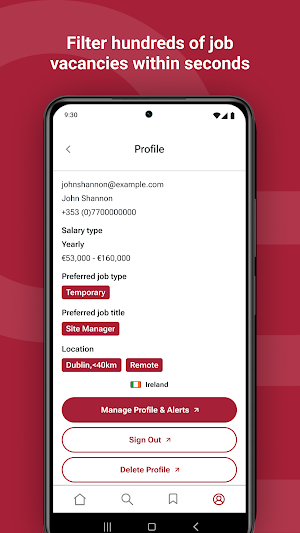 O&B Jobseeker Screenshot 0