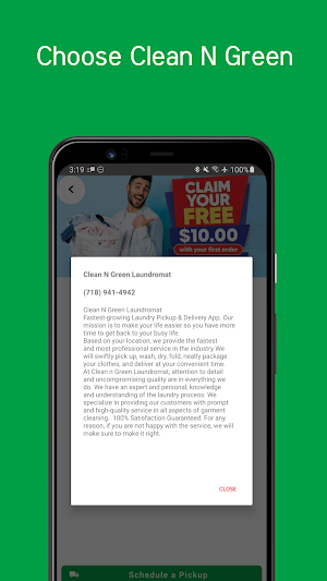 Clean N Green Laundry Screenshot 3