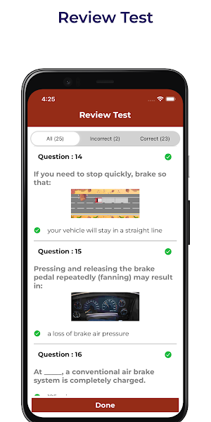 Arkansas AR CDL Practice Test Screenshot 3