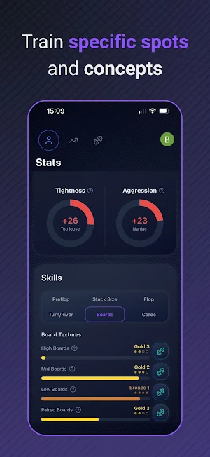 LeakSeek – GTO Poker Practice Screenshot 3