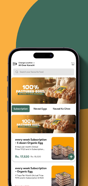 Navaal Organic Food Screenshot 2