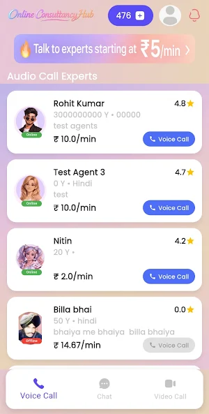 Online Consuttancy Hub Screenshot 1