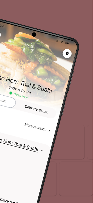 Khao Hom Thai & Sushi Screenshot 1