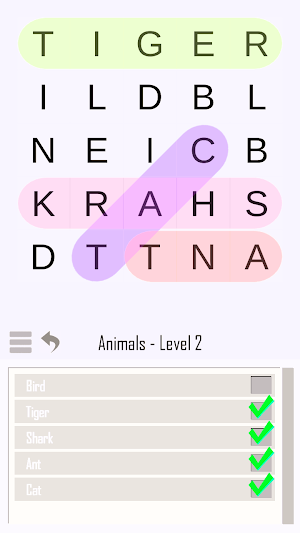 Word Search Scramble Find Out Screenshot 0