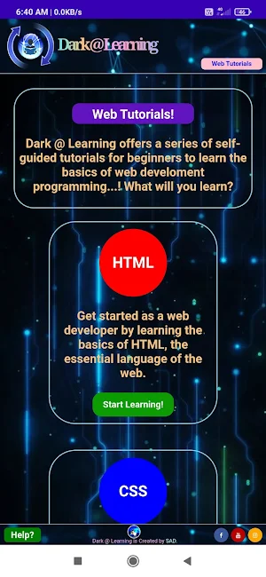 D@L - Web Design (HTML,CSS,JS) Screenshot 0