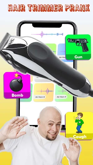 Prank Simulator - horn Haircut Screenshot 1