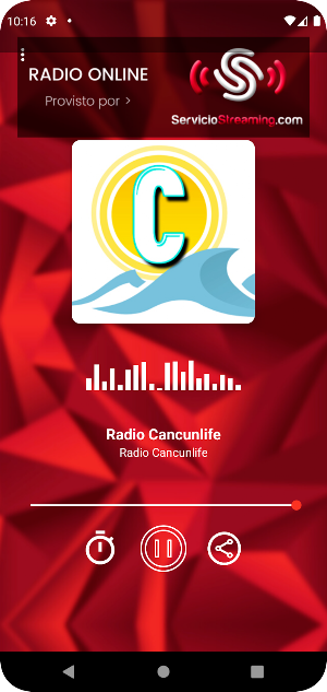 Radio Cancunlife Screenshot 1