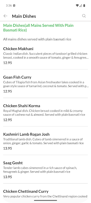 Flavours by Kumar (Ramsgate) Screenshot 2