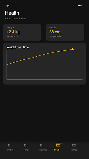 Grew — Baby & Child Tracker Screenshot 3