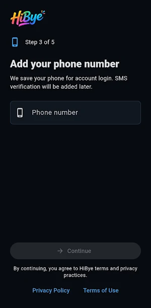 HiBye - Crossed Paths Screenshot 3