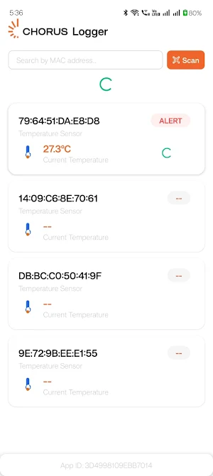 Chorus Logger Screenshot 1
