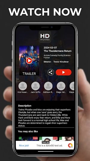 CineMax: HD Movies & Stream Screenshot 3