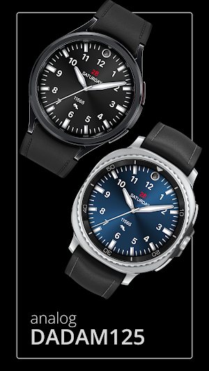 DADAM125: Analog Watch Face Screenshot 0