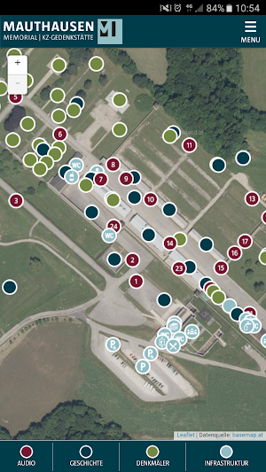 Mauthausen Audioguide Screenshot 1
