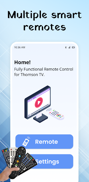 TV Remote Control - Thomson TV Screenshot 0