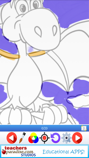Learn to Draw Cartoons & Dinos Screenshot 1