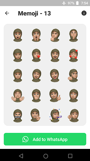 Apple Memoji Stickers - WA Screenshot 2