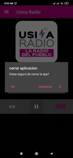Usina Radio Screenshot 1