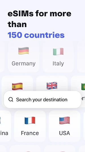 SimHub: eSIM Travel Internet Screenshot 0