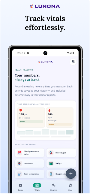 Lunona: Pill & Med Reminder TV Screenshot 1