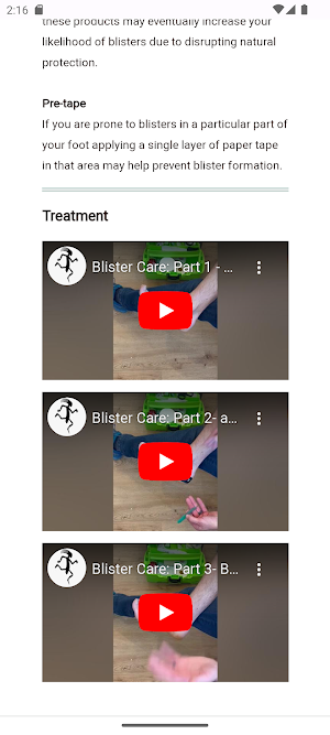 Trail Triage Screenshot 2