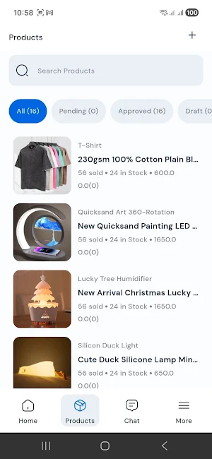 Gaun Sahar Seller Center Screenshot 1
