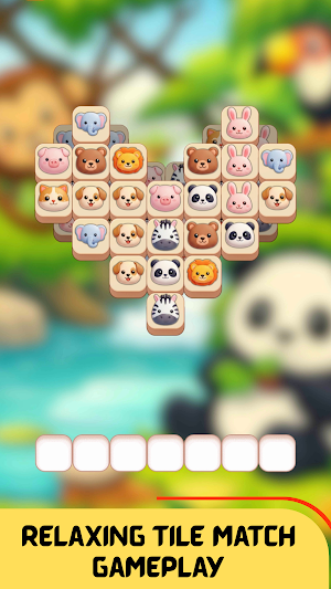 Animal Tile Match Puzzle Screenshot 1