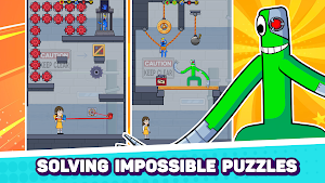 Rainbow Monster: Blue Survivor Screenshot 2