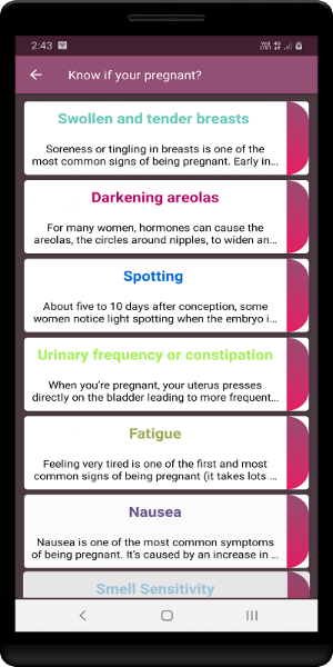 Know if your pregnant? Screenshot 0