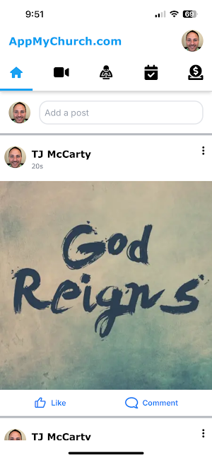 App My Church Screenshot 1