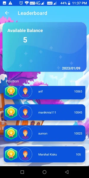 Bubble Shooter Color Game App Screenshot 2