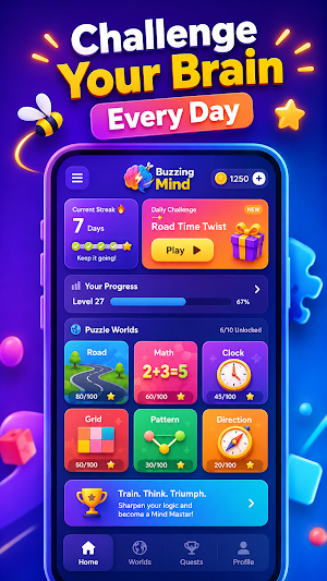 Buzzing Brain Screenshot 1