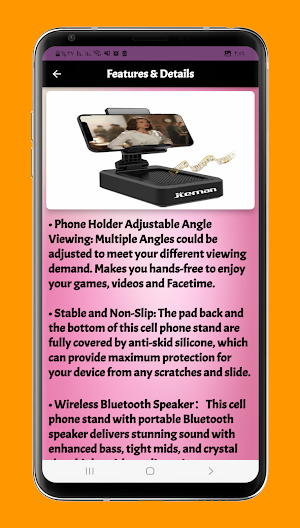 cell phone stand guide Screenshot 2