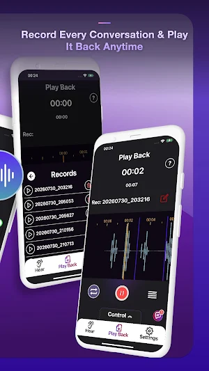 Hearing aid app - ngHero AI Screenshot 2