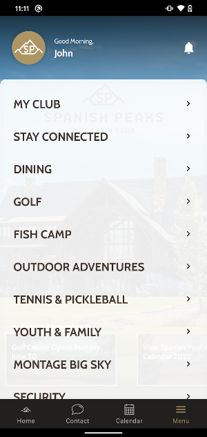 Spanish Peaks Club Screenshot 1