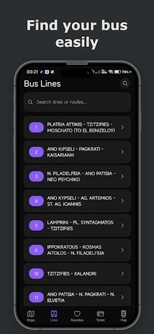 Greece Transit: Bus & Metro Screenshot 1