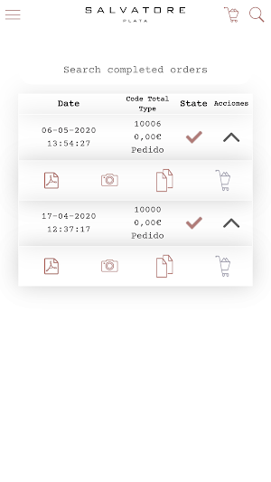 Salvatore Plata B2B Screenshot 3