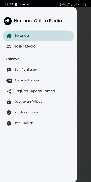 Harmoni Online Radio Screenshot 3