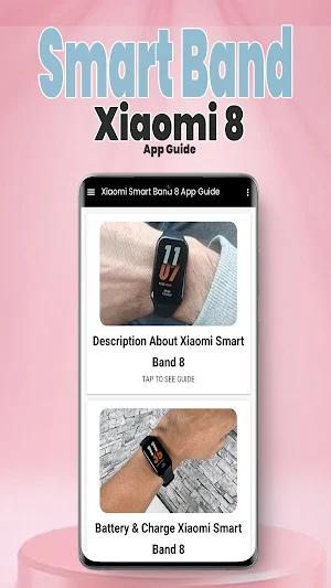 Xiaomi Smart Band 8 App Guide Screenshot 2