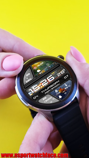 N-SPORT703 DigitalWeather Face Screenshot 1