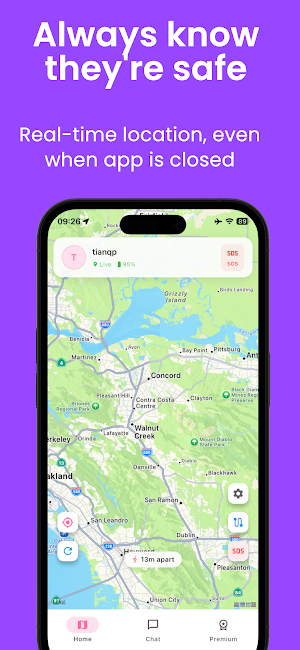 love360-Live location Safety Screenshot 0