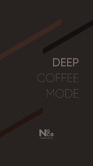 KakaoTalkTheme-DEEP COFFEEMODE Screenshot 2