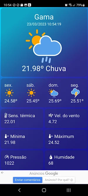 Simple Weather Screenshot 1