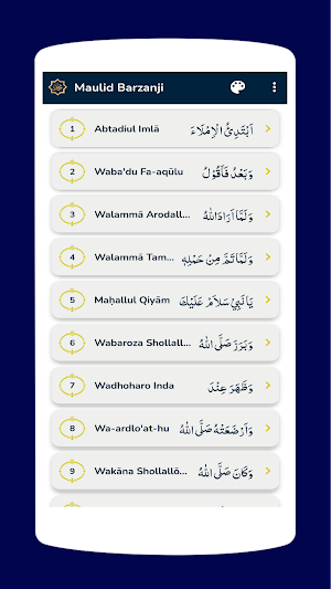 Maulid Barzanji Terjemahan Screenshot 0