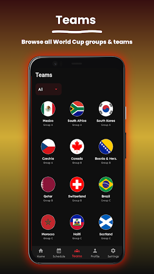 World Cup 2026: Match Schedule Screenshot 1
